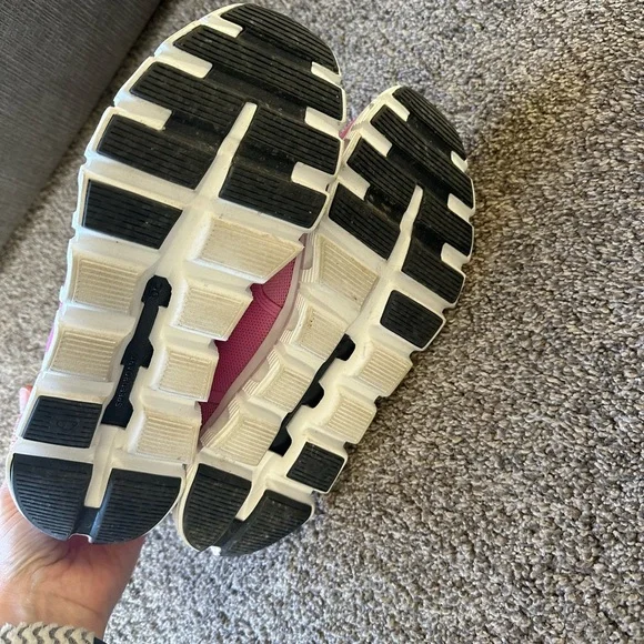 On Running Women's Pink Sneakers - Picture 6 of 7